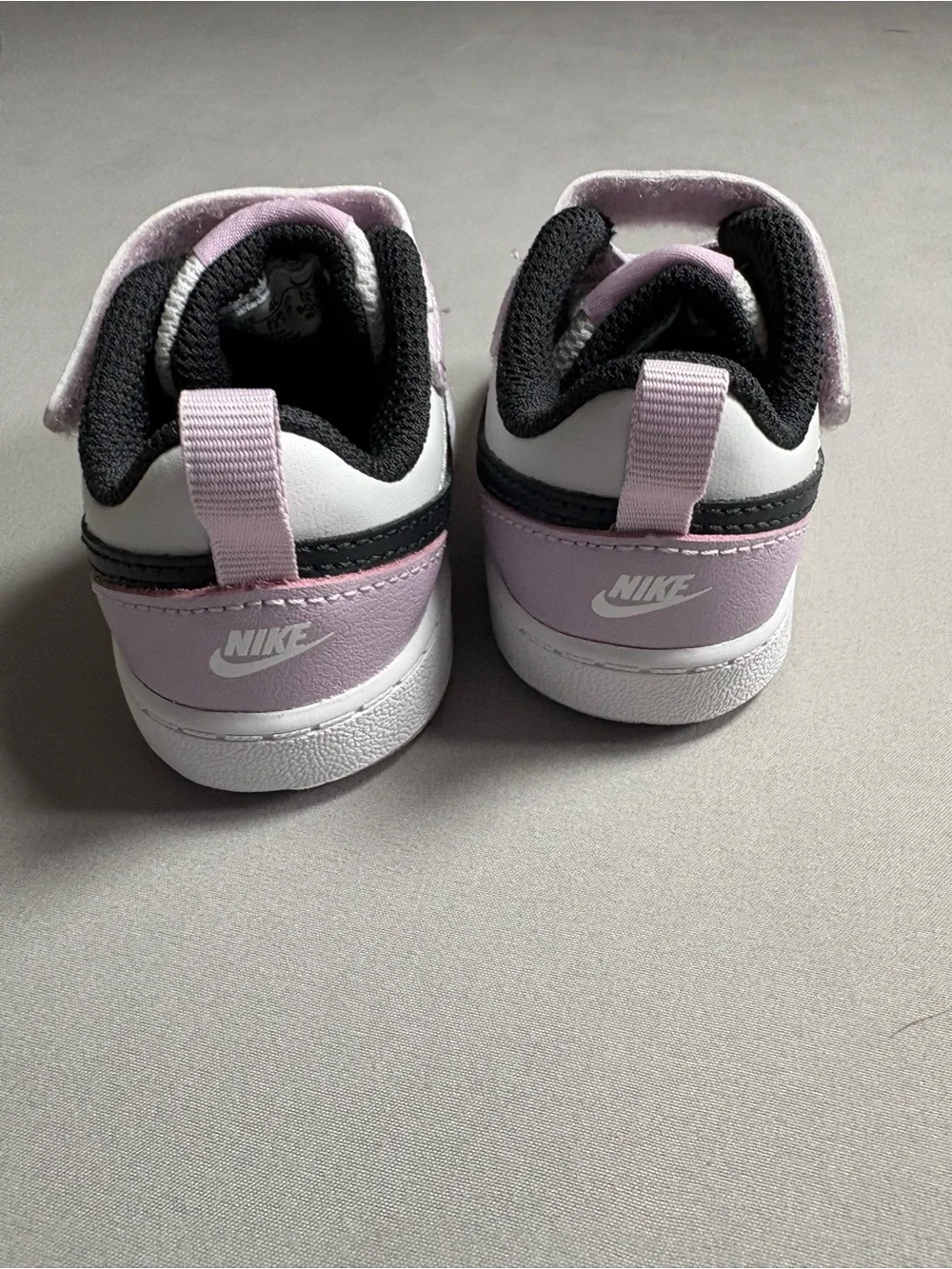 Nike Court Borough Low 2 TD Baby/Toddler Sneakers Iced Lilac 4C NWOB